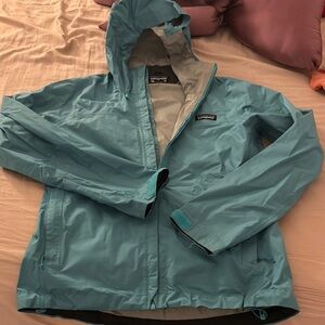 Patagonia Teal Hooded Jacket